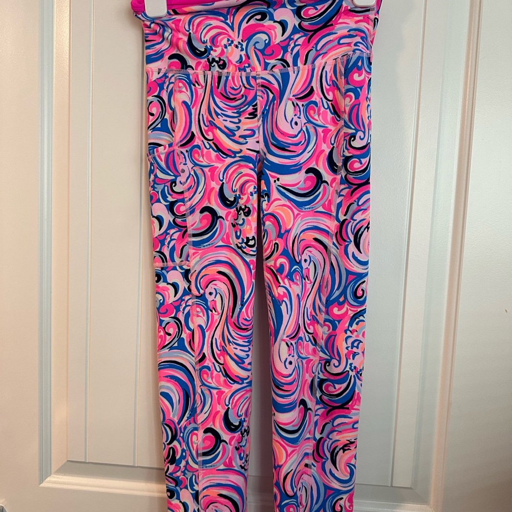Colorful Swirl Pattern Leggings